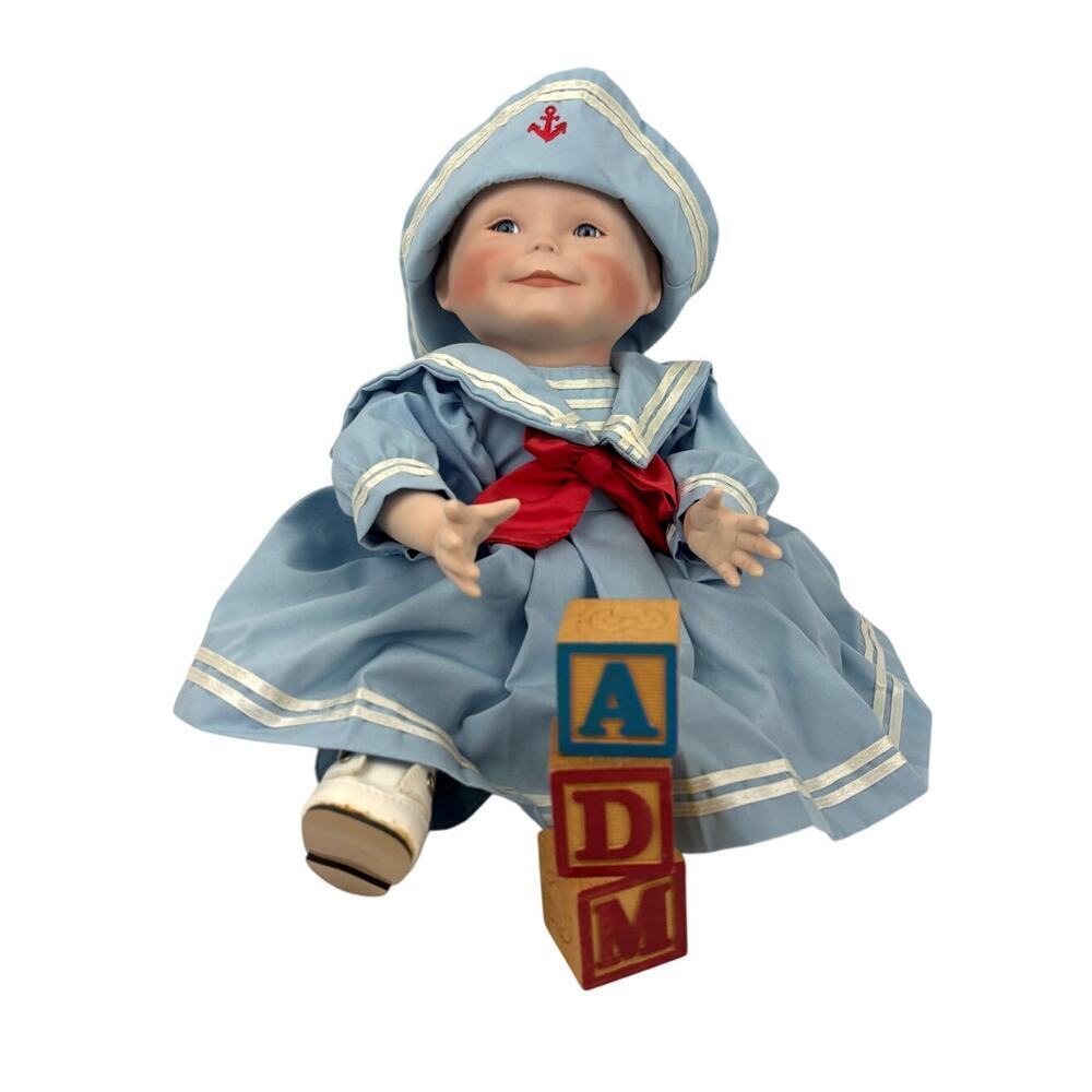 VTG Ashton Drake Porcelain Baby Doll Yolanda Bello‎